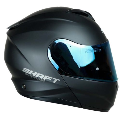 Casco Shaft 3690Dv Solid Negro Visor Iridium 2 - ZONABIKER LA 21 4