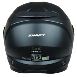 Casco Shaft 3690Dv Solid Negro Visor Iridium 4 - ZONABIKER LA 21 10