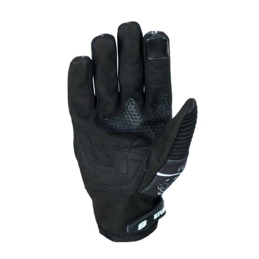 Guantes Shaft Stunt Gang Negro Blanco 2 - ZONABIKER LA 21 4