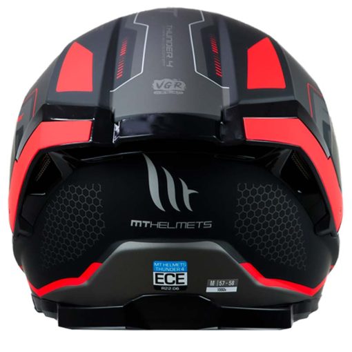 Casco Mt Thunder 4Sv Jerk B5 Rojo 4 - ZONABIKER LA 21 6