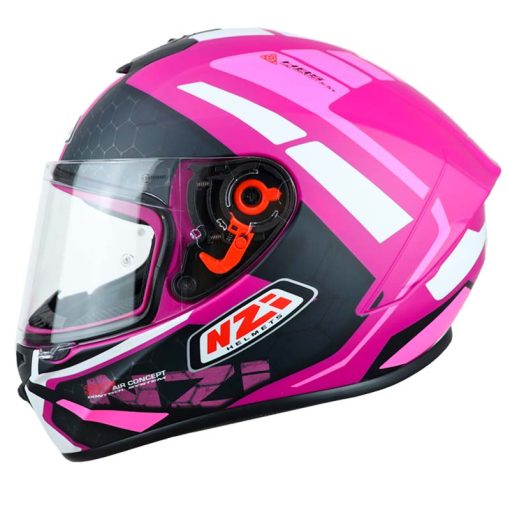 Casco Nzi Trendy Overtaking Purpura Blanco 1 - ZONABIKER LA 21 3