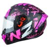 Casco Nzi Trendy iT negro morado 1 - ZONABIKER LA 21 1