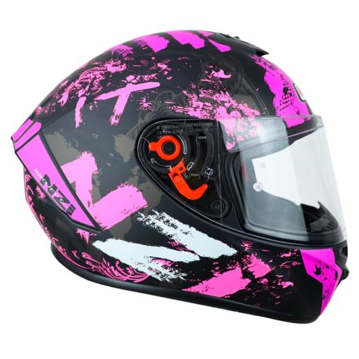 Casco Nzi Trendy iT negro morado 2 - ZONABIKER LA 21 4