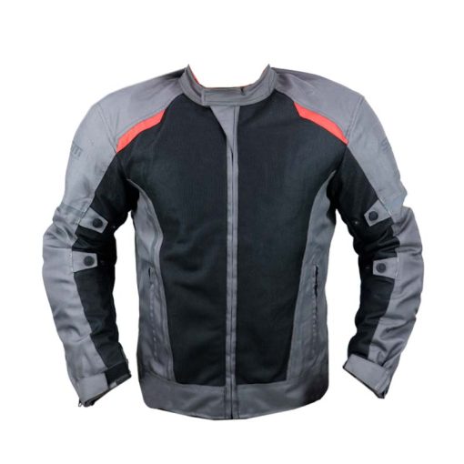 Chaqueta de Proteccion Sm Monza Negro Gris 1 - ZONABIKER LA 21 3