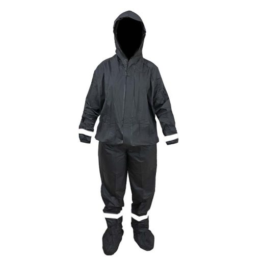 Impermeable Silicona Delatex Negro Blanco 1 - ZONABIKER LA 21 3
