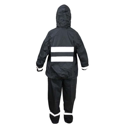 Impermeable Silicona Delatex Negro Blanco 2 - ZONABIKER LA 21 4