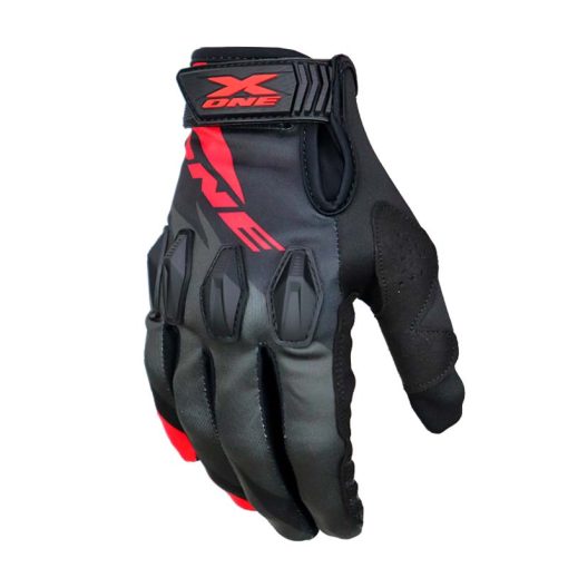 Guantes X One X 10 Rider Rojo Gris - ZONABIKER LA 21 3