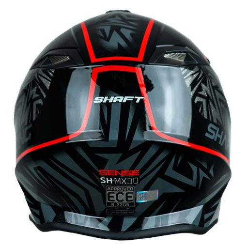 Casco Shaft Mx 30 Sense Rojo 4 - ZONABIKER LA 21 6