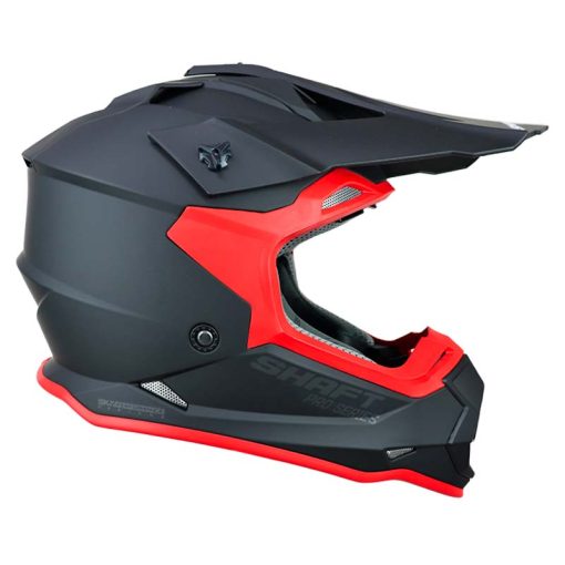 Casco Shaft Pro Mx08 Solid Rojo 2 - ZONABIKER LA 21 4