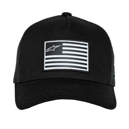 Gorra Alpinestars Flag Snapback Hat Negra 1 - ZONABIKER LA 21 3