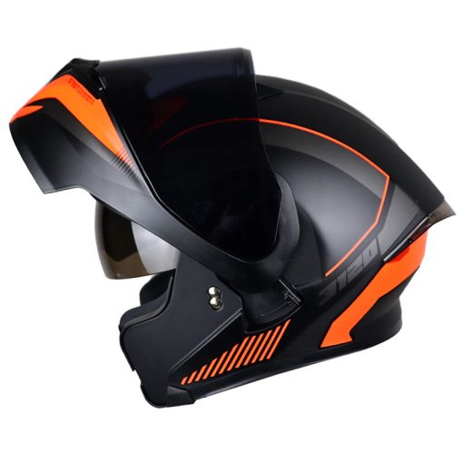 Casco Ich 3120Dv Pivoy Naranja Visor Smoke 1 - ZONABIKER LA 21 3