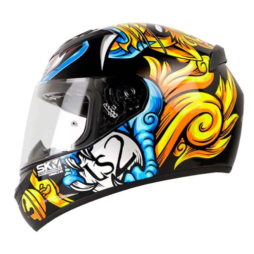 Casco Ls2 352 Foodog Amarillo 1 - ZONABIKER LA 21 3