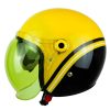 Casco Shaft 121 Scramb Stripe Amarillo Visor Amarillo 1 - ZONABIKER LA 21 2