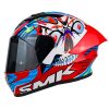 Casco Smk Stellar Skull Azul Rojo 1 - ZONABIKER LA 21 1