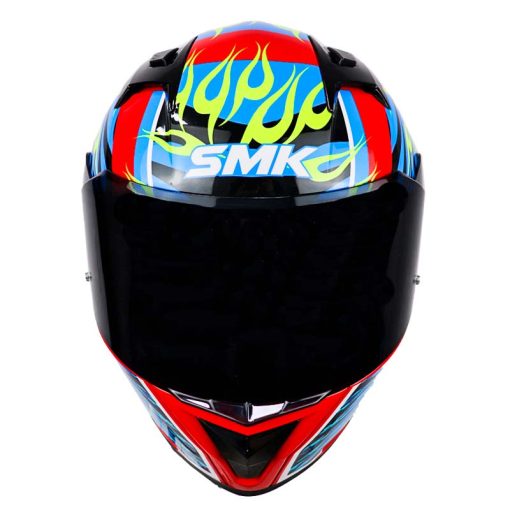Casco Smk Stellar Skull Azul Rojo 3 - ZONABIKER LA 21 5