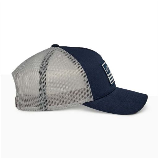 Gorra Alpinestars Flag Snapback Azul Navy Gris 2 - ZONABIKER LA 21 4