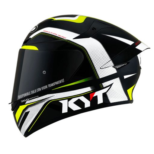 Casco Kyt Tt Course Grand Prix Blanco Amarillo 1 - ZONABIKER LA 21 3
