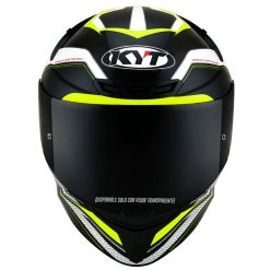 Casco Kyt Tt Course Grand Prix Blanco Amarillo 3 - ZONABIKER LA 21 8