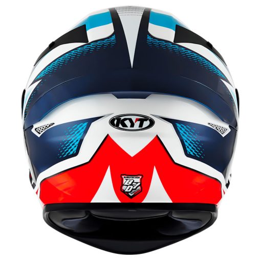 Casco Kyt Tt Course Tati Replica Azul Rojo 4 - ZONABIKER LA 21 6