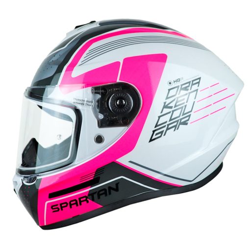 Casco Spartan Draken S Cougar Rosado 1 - ZONABIKER LA 21 3