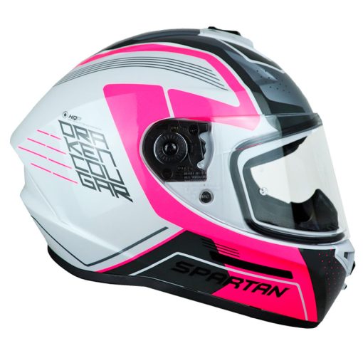 Casco Spartan Draken S Cougar Rosado 2 - ZONABIKER LA 21 4