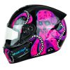 Casco Spartan Stinger Kraken Negro Fucsia 1 - ZONABIKER LA 21 2