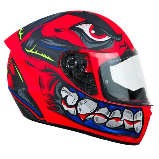 Casco Spartan Stinger Vladprint Rojo 2 - ZONABIKER LA 21 4