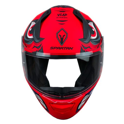 Casco Spartan Stinger Vladprint Rojo 3 - ZONABIKER LA 21 5