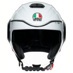 Casco Agv Orbyt Multi Block Blanco Azul Rojo 3 - ZONABIKER LA 21 9