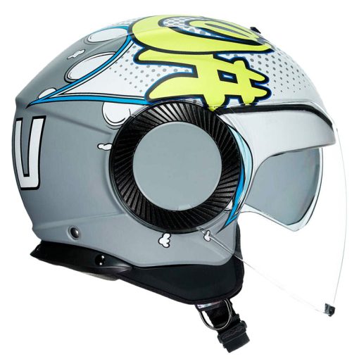 Casco Agv Orbyt Multi Vibes Gris Amarillo 1 - ZONABIKER LA 21 4