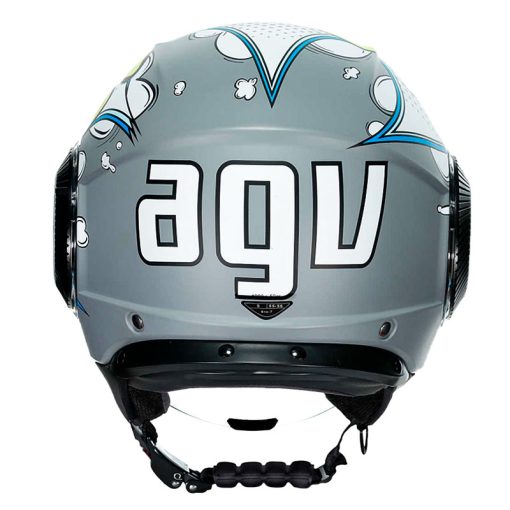 Casco Agv Orbyt Multi Vibes Gris Amarillo 4 - ZONABIKER LA 21 6