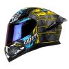 Casco Shaft Pro 612Dv X Tiger Azul Visor Iridium Azul 1 - ZONABIKER LA 21 2