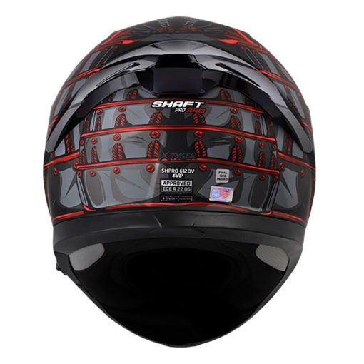 Casco Shaft Pro 612Dv X Tiger Gris Visor Smoke 3 - ZONABIKER LA 21 5