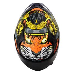Casco Shaft Pro 612Dv X Tiger Naranja Visor Smoke 2 - ZONABIKER LA 21 7