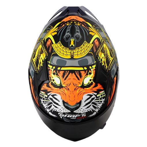 Casco Shaft Pro 612Dv X Tiger Naranja Visor Smoke 2 - ZONABIKER LA 21 4