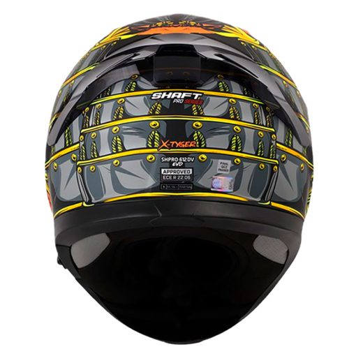 Casco Shaft Pro 612Dv X Tiger Naranja Visor Smoke 3 - ZONABIKER LA 21 5