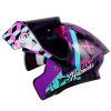 Casco Hro 3420Dv Hybrir Morado Turquesa Visor Smoke 1 - ZONABIKER LA 21 1