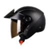 Casco Ich 102 Plano Negro Silver Visor Smoke 1 - ZONABIKER LA 21 1