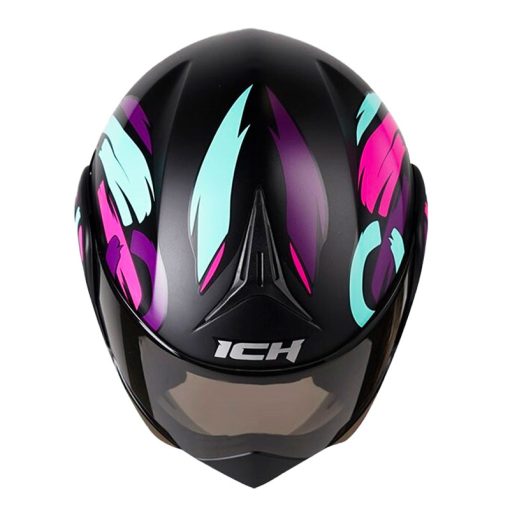Casco Ich 3110 Brushter Fucsia Visor Smoke 2 - ZONABIKER LA 21 4