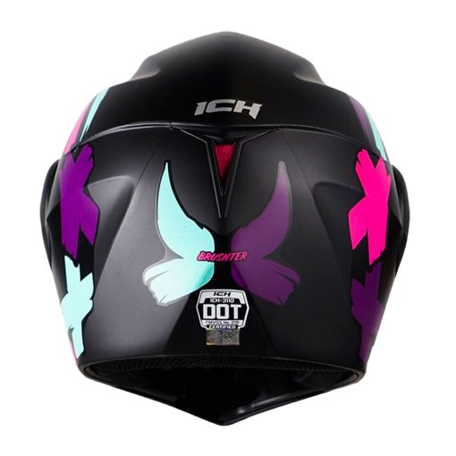 Casco Ich 3110 Brushter Fucsia Visor Smoke 3 - ZONABIKER LA 21 5