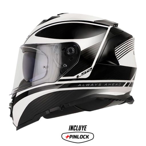 Casco Ls2 800 Storm Dodger Blanco 1 - ZONABIKER LA 21 3