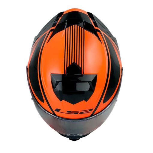 Casco Ls2 800 Storm Dodger Naranja Neon 2 - ZONABIKER LA 21 4