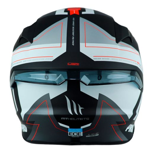 Casco Mt Targo Pro Biger B0 Blanco 4 - ZONABIKER LA 21 6