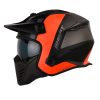 Casco Shaft 225 Pilot Shot Naranja Visor Smoke 1 - ZONABIKER LA 21 1