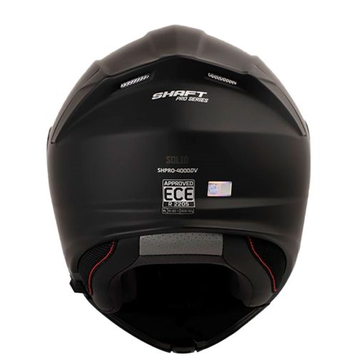 Casco Shaft Pro 4000Dv Solid Negro Visor Iridium Azul 3 - ZONABIKER LA 21 5
