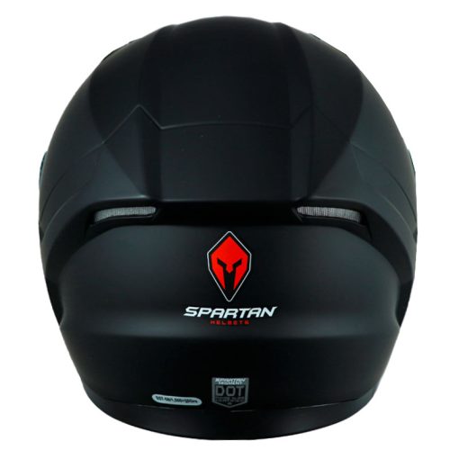 Casco Spartan Segment Solid Negro 4 - ZONABIKER LA 21 6