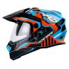 Casco Hro Mx 330Dv Reben Azul Naranja Neon 1 - ZONABIKER LA 21 1