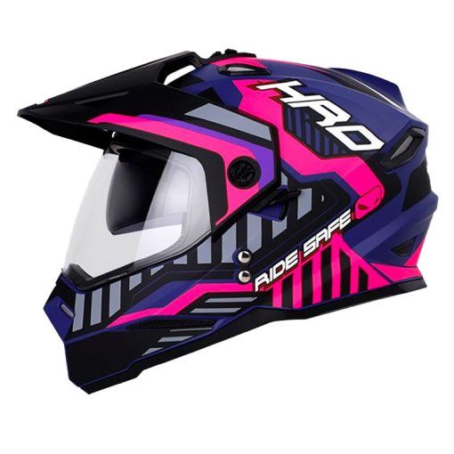 Casco Hro Mx 330Dv Reben Morado Fucsia 1 - ZONABIKER LA 21 3