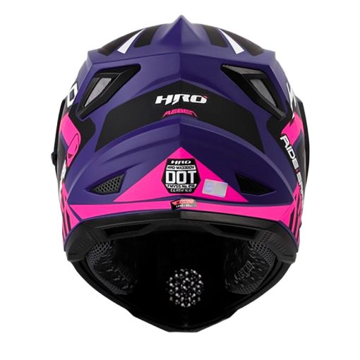 Casco Hro Mx 330Dv Reben Morado Fucsia 3 - ZONABIKER LA 21 5