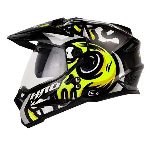 Casco Hro Mx 330Dv Zeta Negro Amarillo 1 - ZONABIKER LA 21 3
